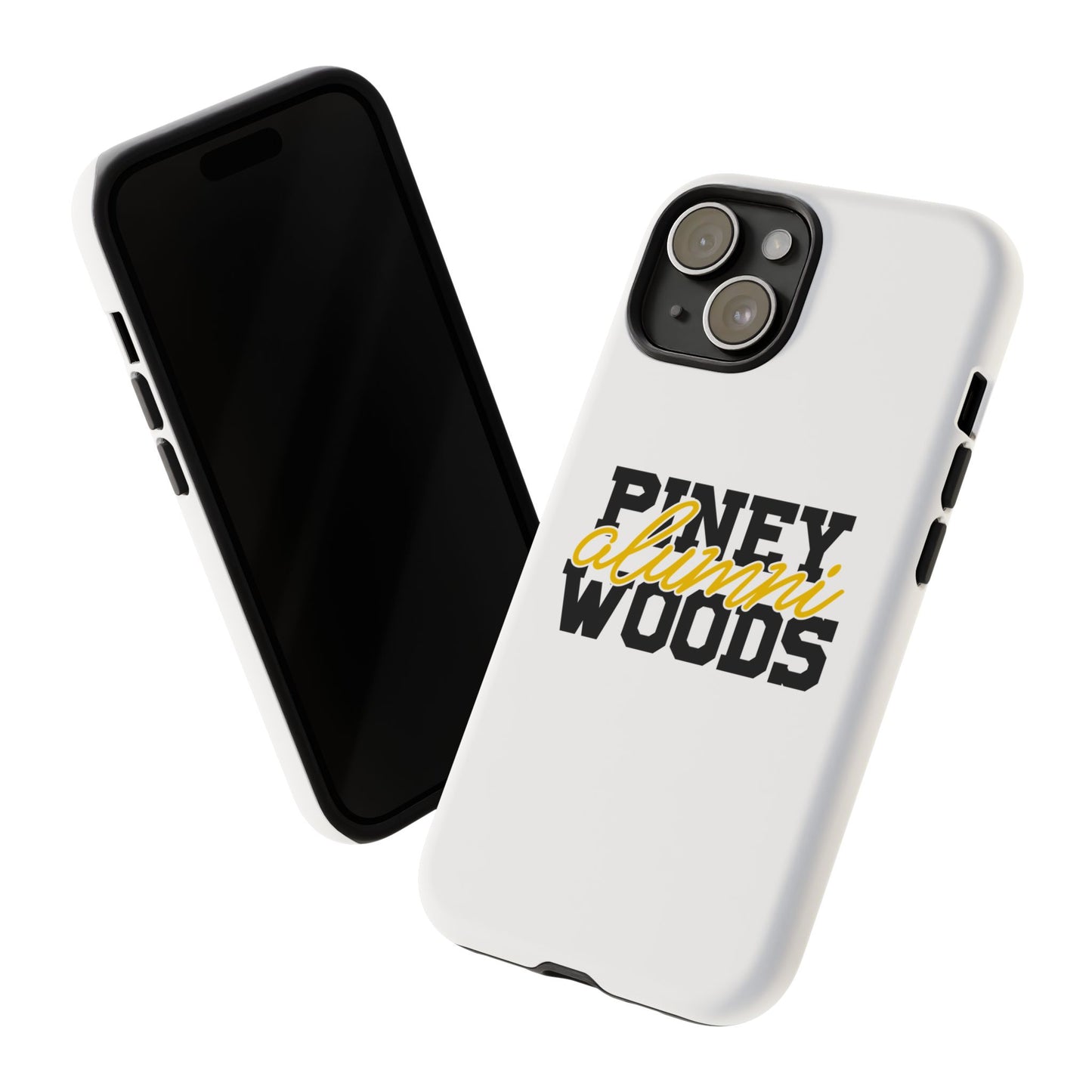 iPhone Cases - Piney Woods Tough Cases (White)