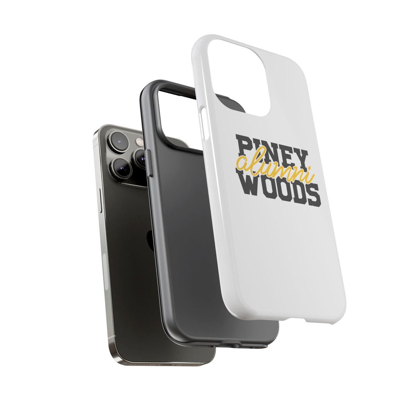 iPhone Cases - Piney Woods Tough Cases (White)