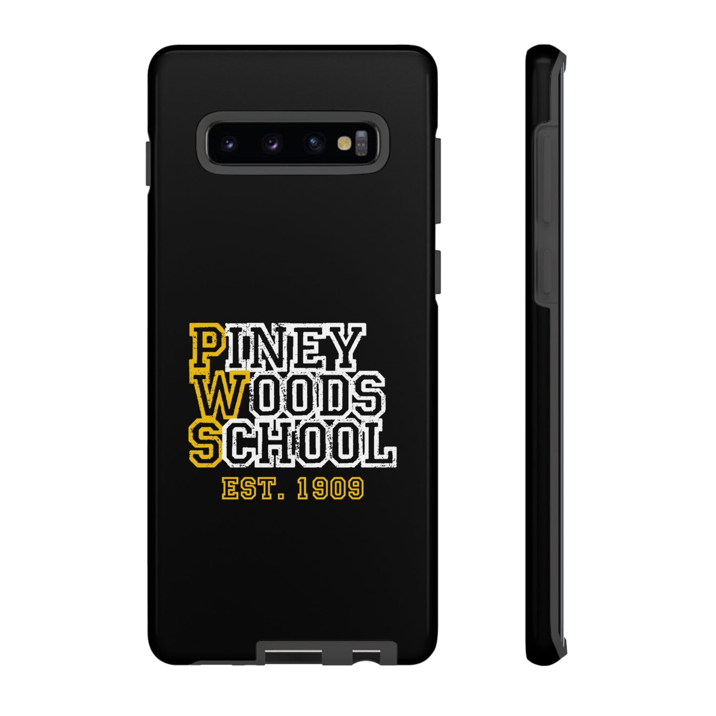 Samsung Galaxy Tough Cases - Piney Woods Design (Black)