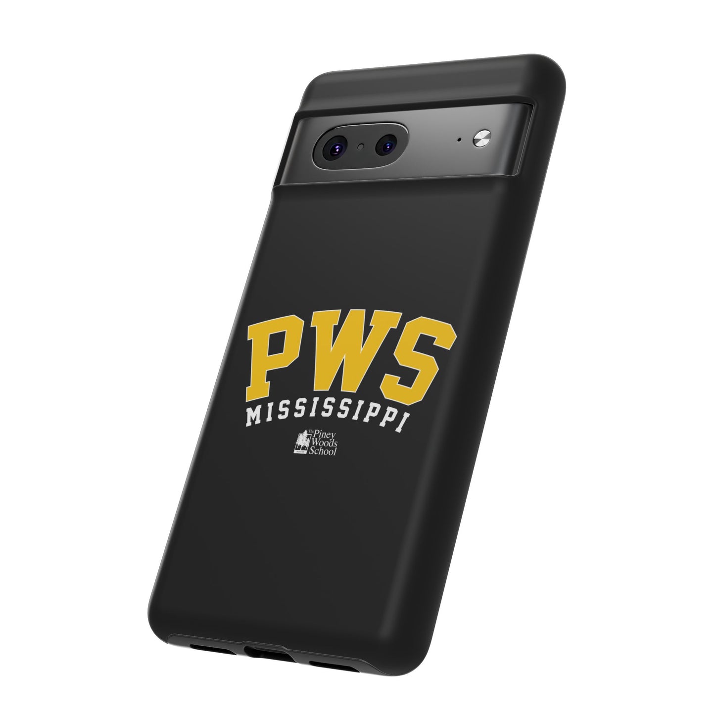 Google Pixel Tough Cases - Piney Woods Design (Black)