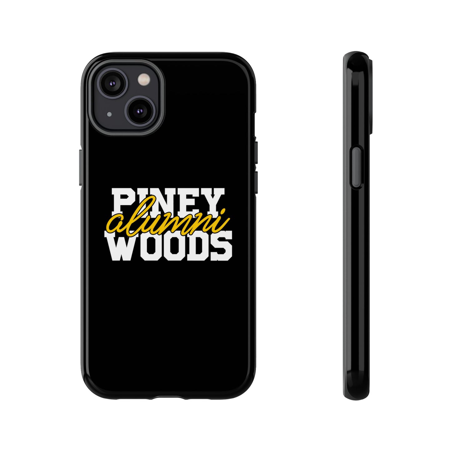 iPhone Cases - Piney Woods Tough Cases (Black)