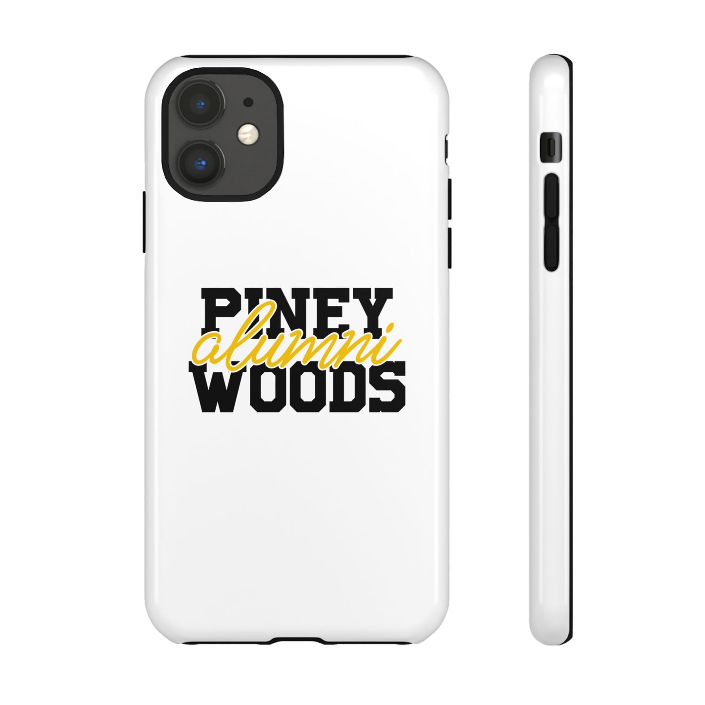 iPhone Cases - Piney Woods Tough Cases (White)