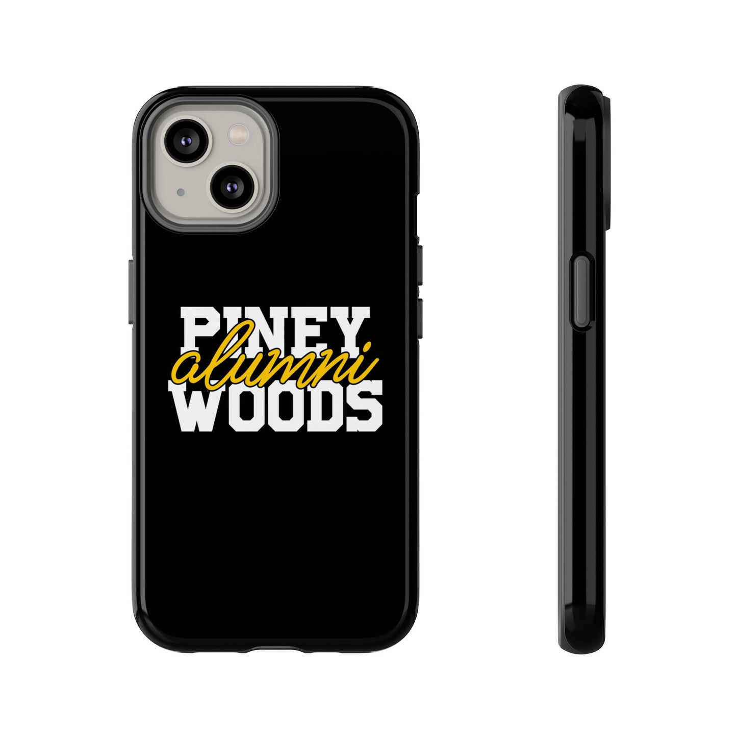 iPhone Cases - Piney Woods Tough Cases (Black)