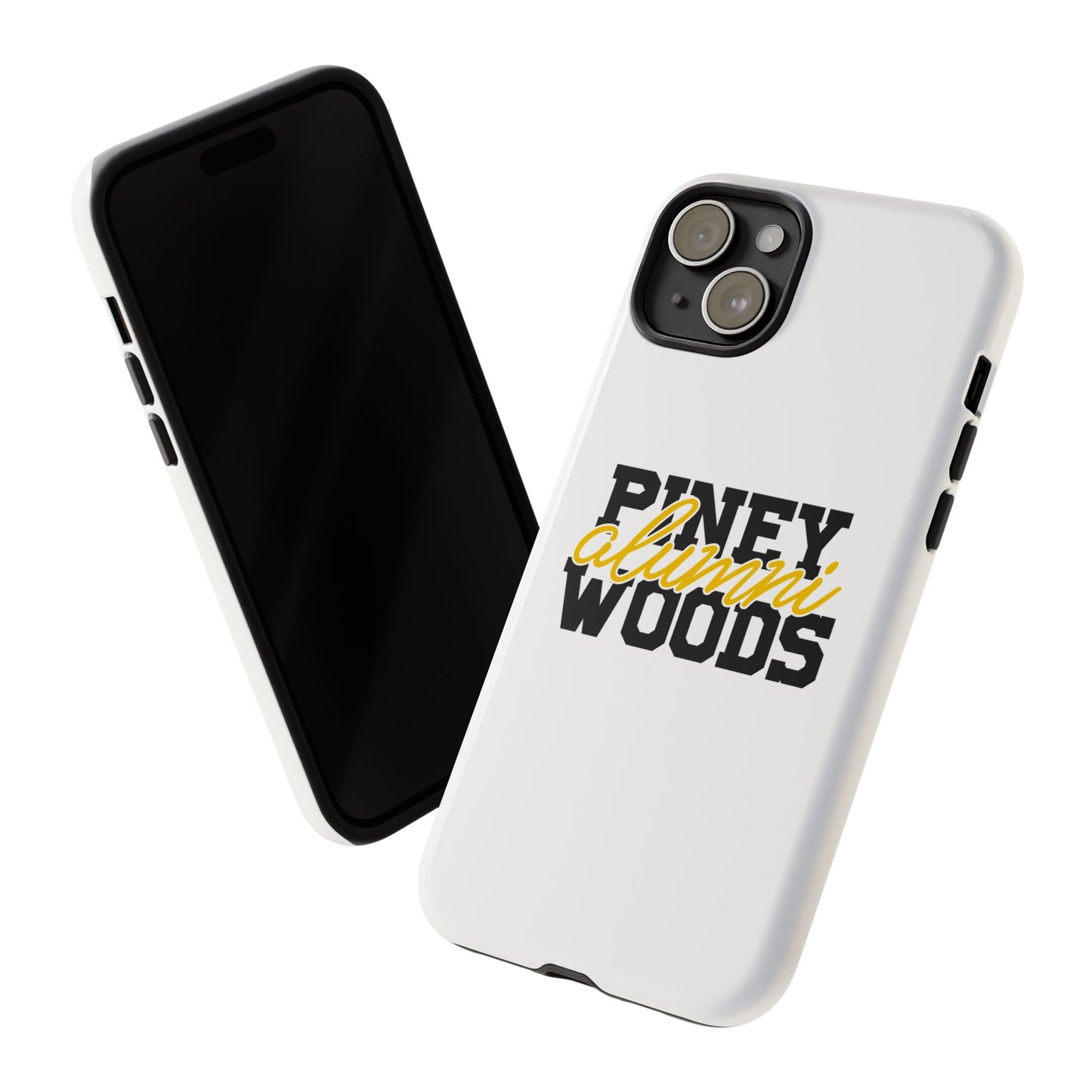 iPhone Cases - Piney Woods Tough Cases (White)