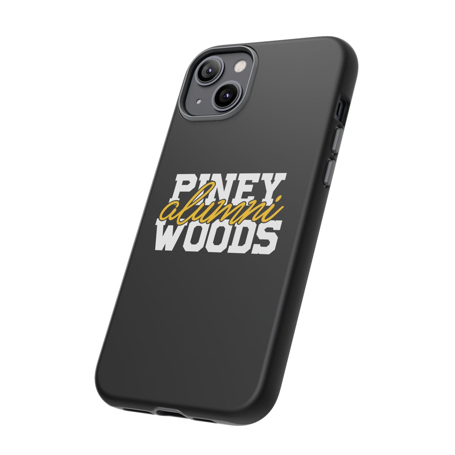 iPhone Cases - Piney Woods Tough Cases (Black)