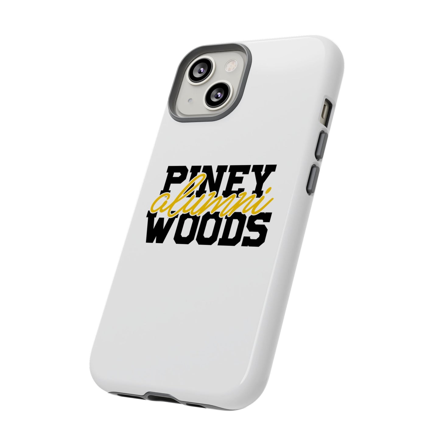 iPhone Cases - Piney Woods Tough Cases (White)