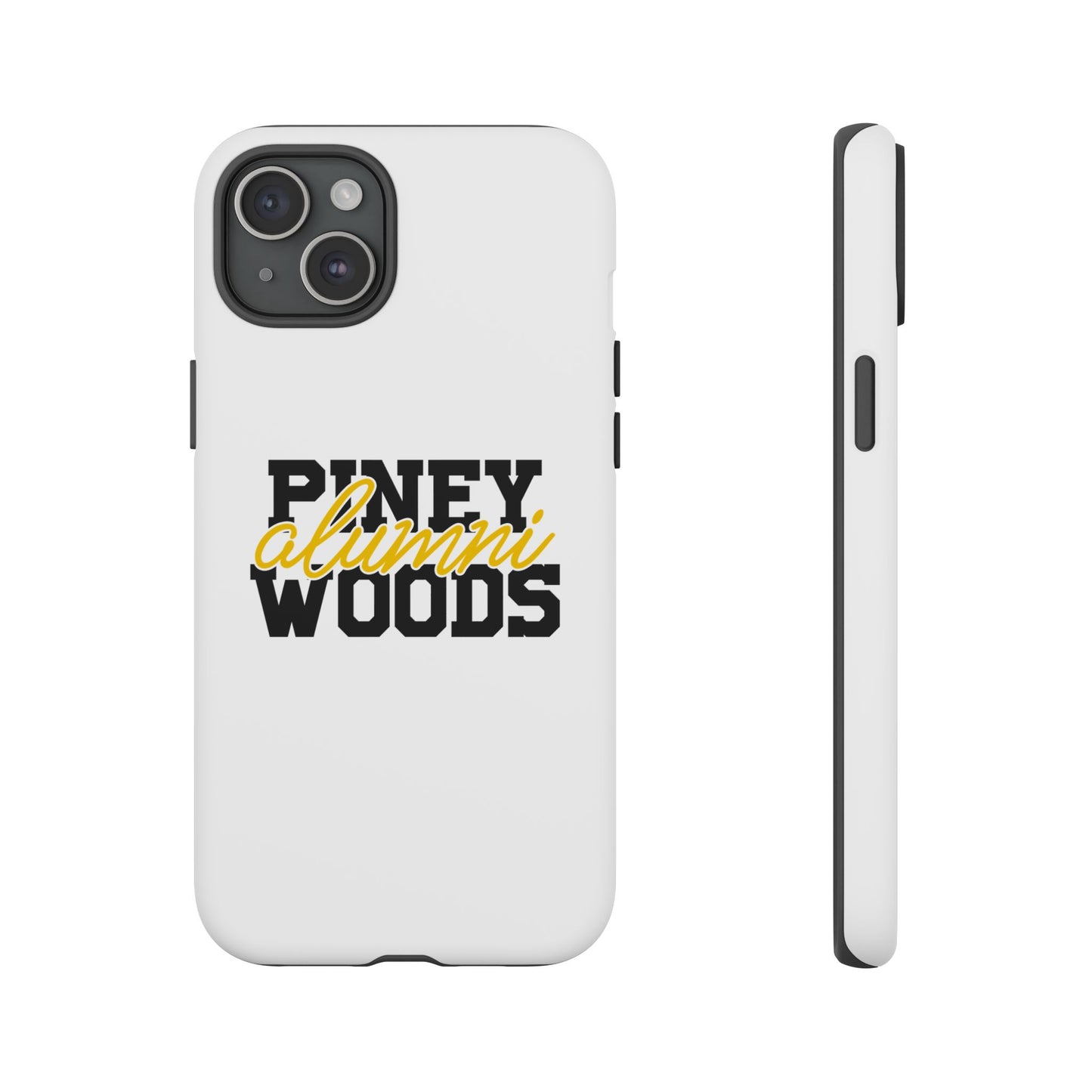 iPhone Cases - Piney Woods Tough Cases (White)