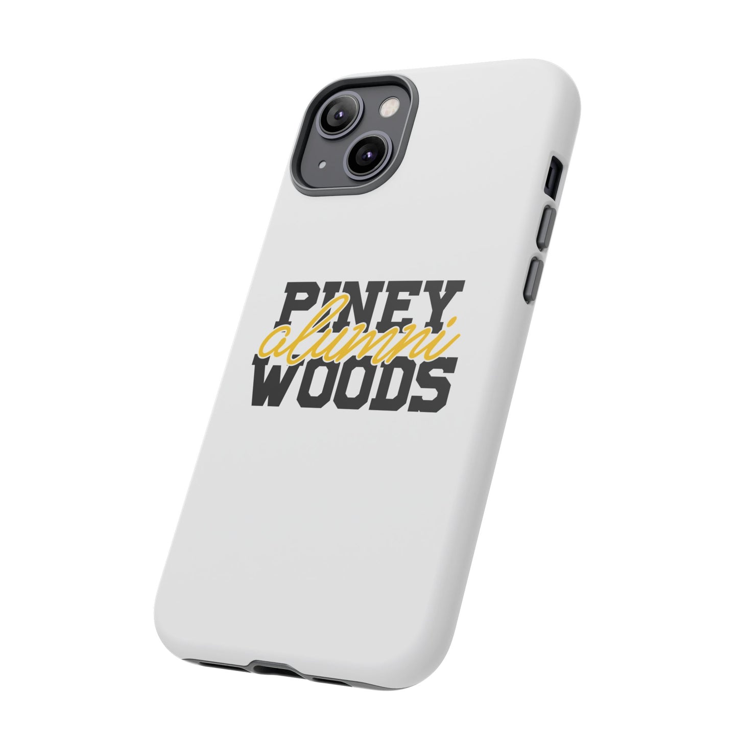 iPhone Cases - Piney Woods Tough Cases (White)