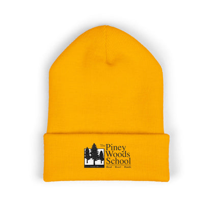 Embroidered  Beanie (Yellow)
