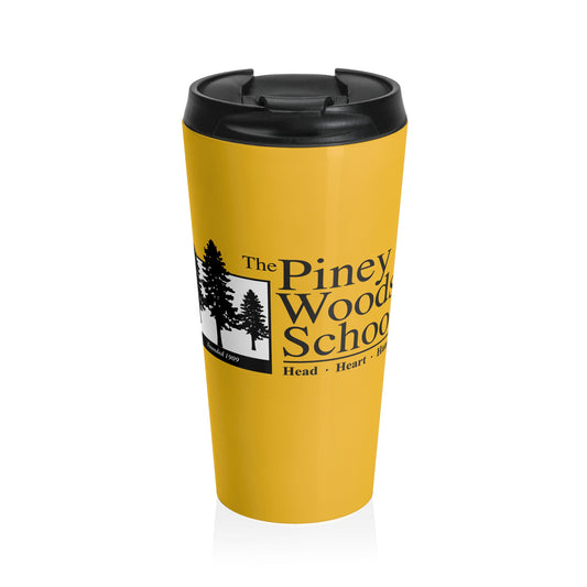 Stainless Steel Travel Mug (Yellow)