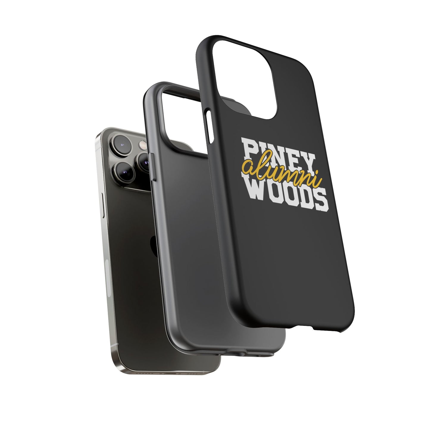 iPhone Cases - Piney Woods Tough Cases (Black)