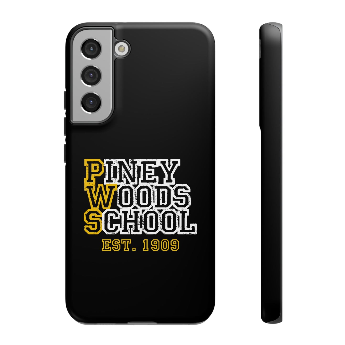 Samsung Galaxy Tough Cases - Piney Woods Design (Black)