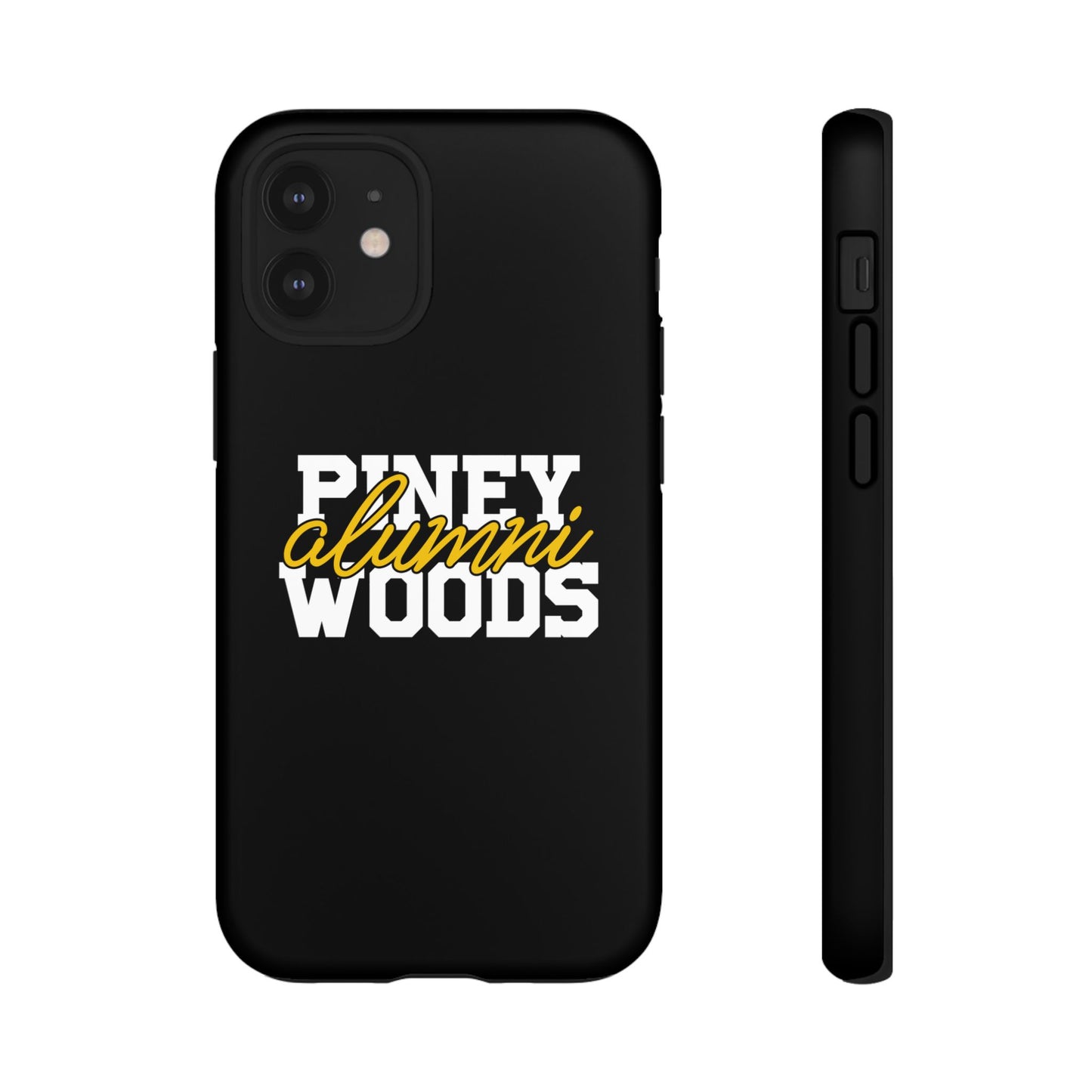 iPhone Cases - Piney Woods Tough Cases (Black)