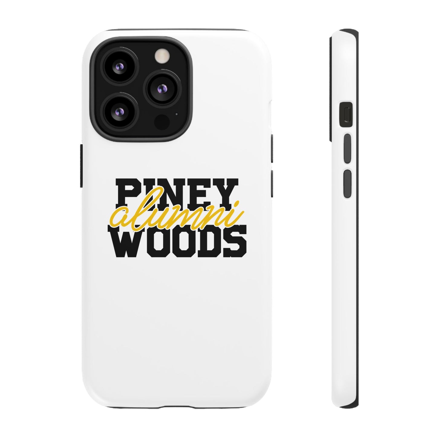 iPhone Cases - Piney Woods Tough Cases (White)