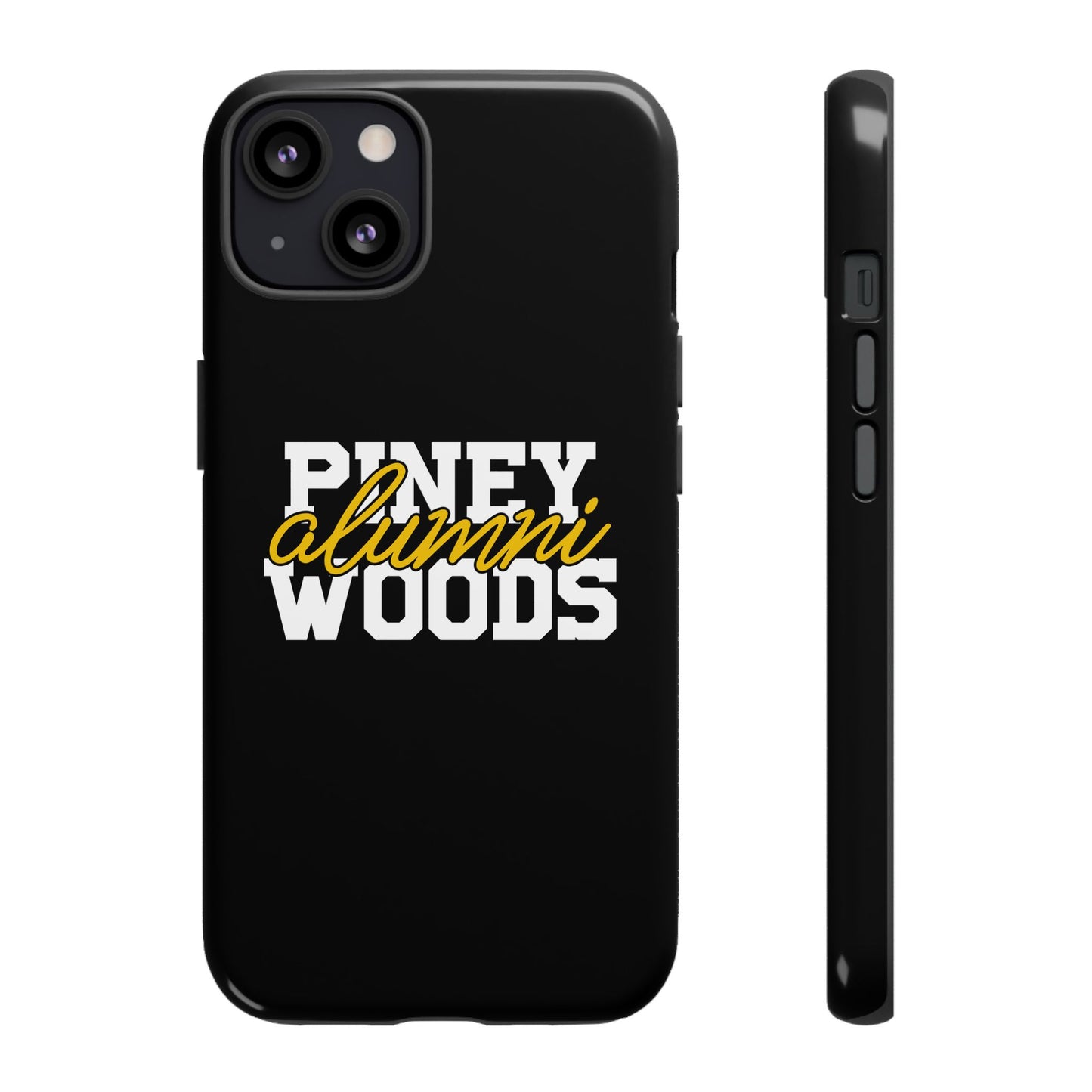 iPhone Cases - Piney Woods Tough Cases (Black)