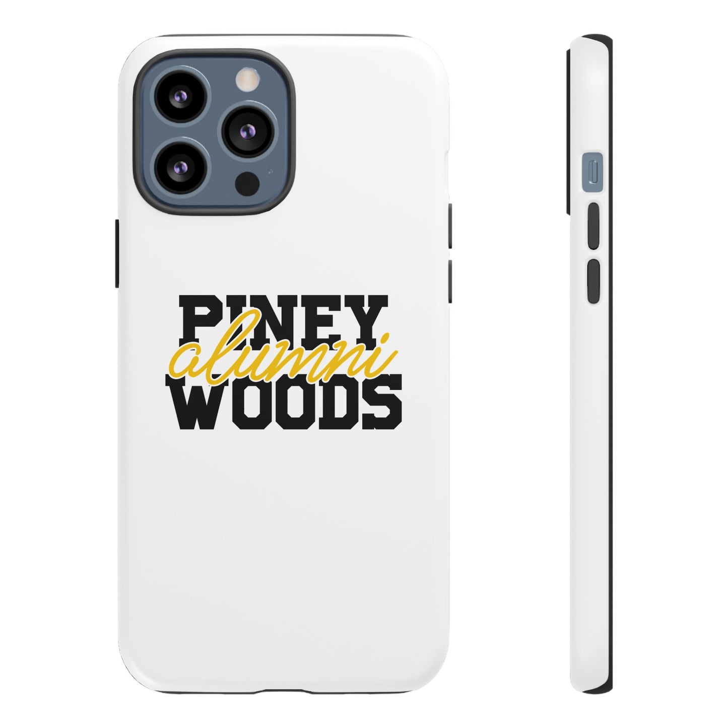 iPhone Cases - Piney Woods Tough Cases (White)