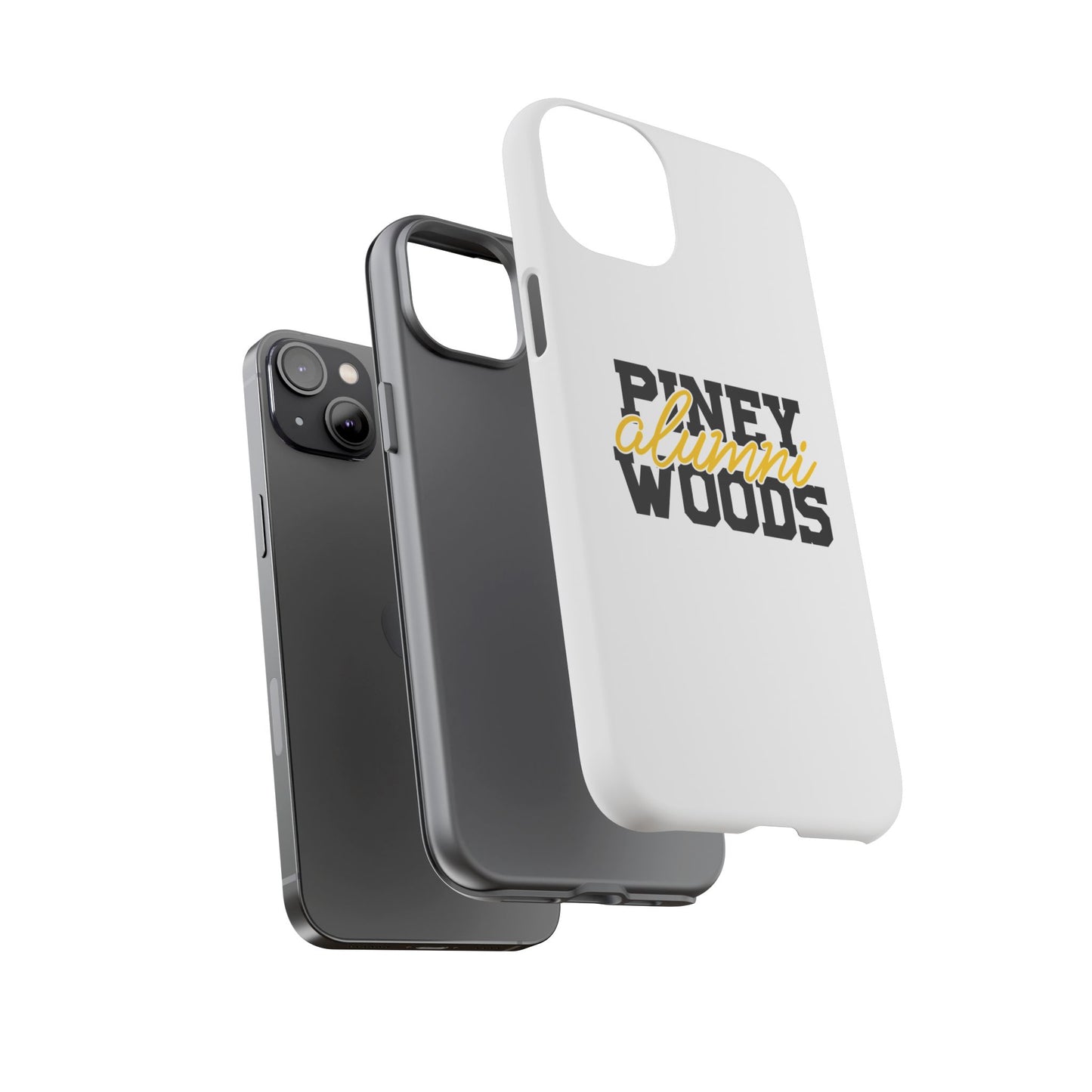 iPhone Cases - Piney Woods Tough Cases (White)