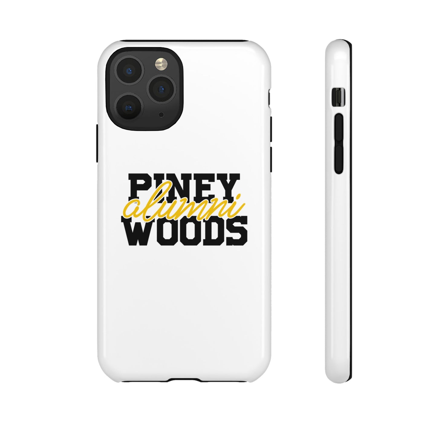 iPhone Cases - Piney Woods Tough Cases (White)