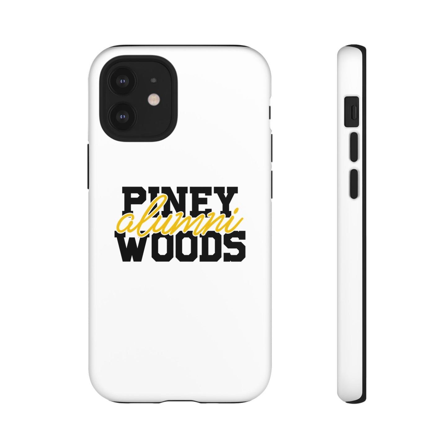 iPhone Cases - Piney Woods Tough Cases (White)