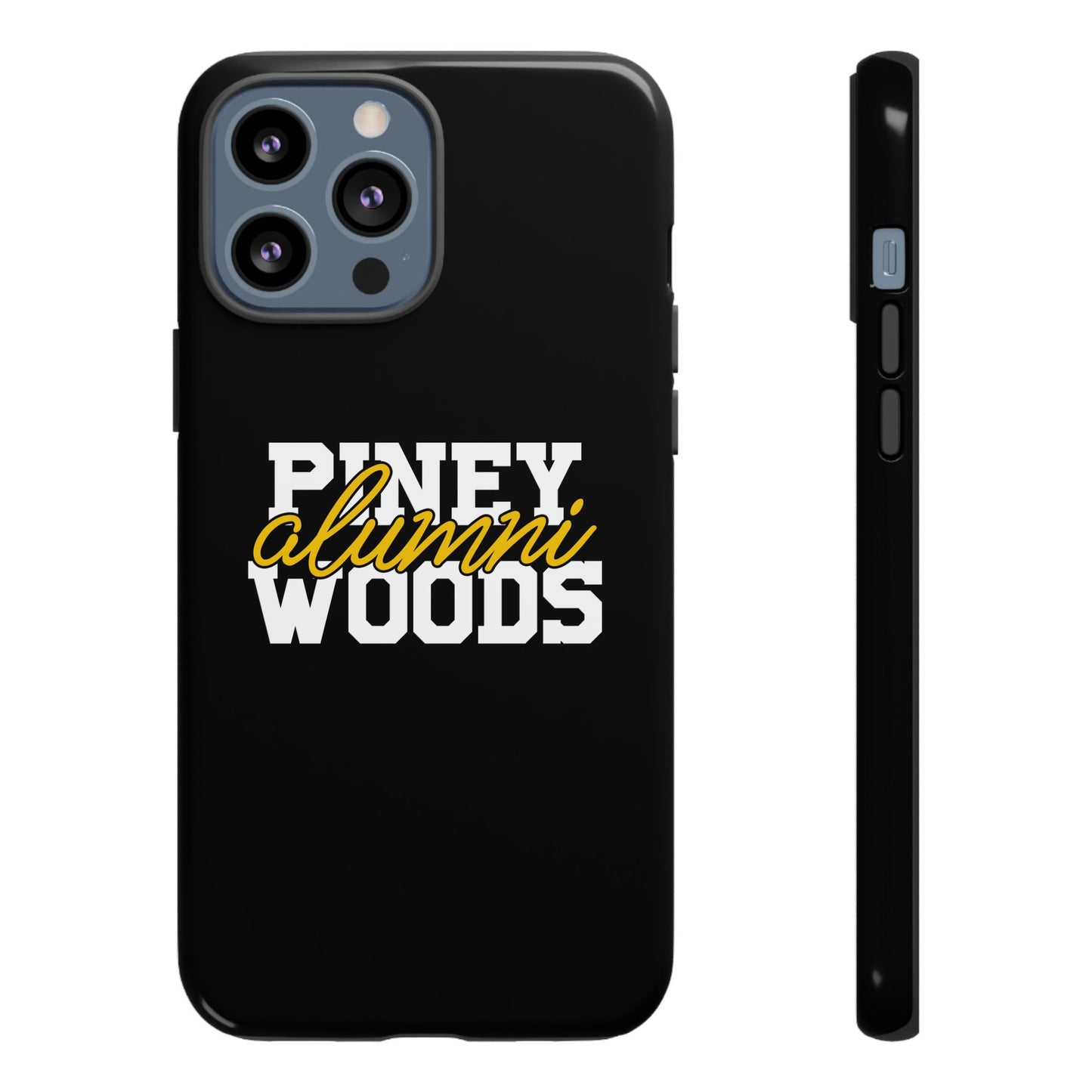 iPhone Cases - Piney Woods Tough Cases (Black)