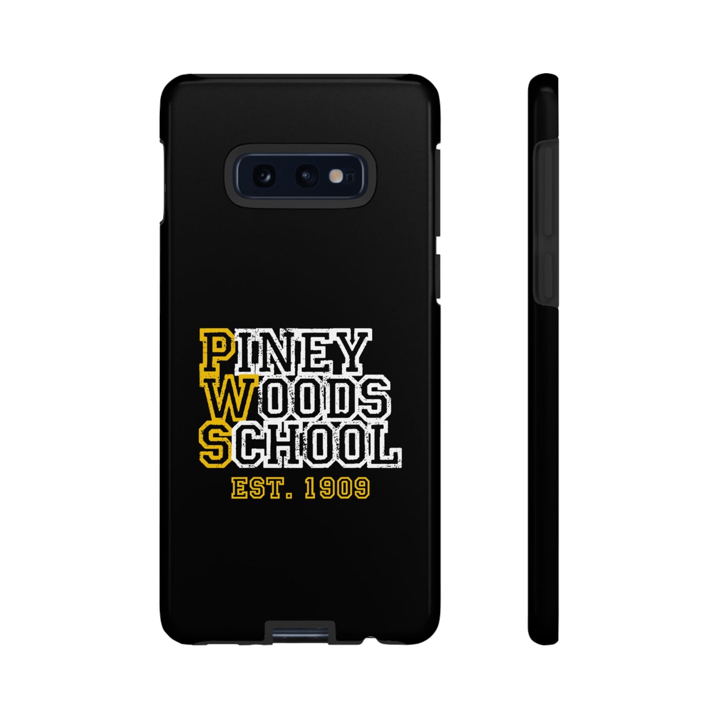 Samsung Galaxy Tough Cases - Piney Woods Design (Black)