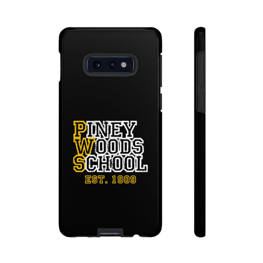 Samsung Galaxy Tough Cases - Piney Woods Design (Black)