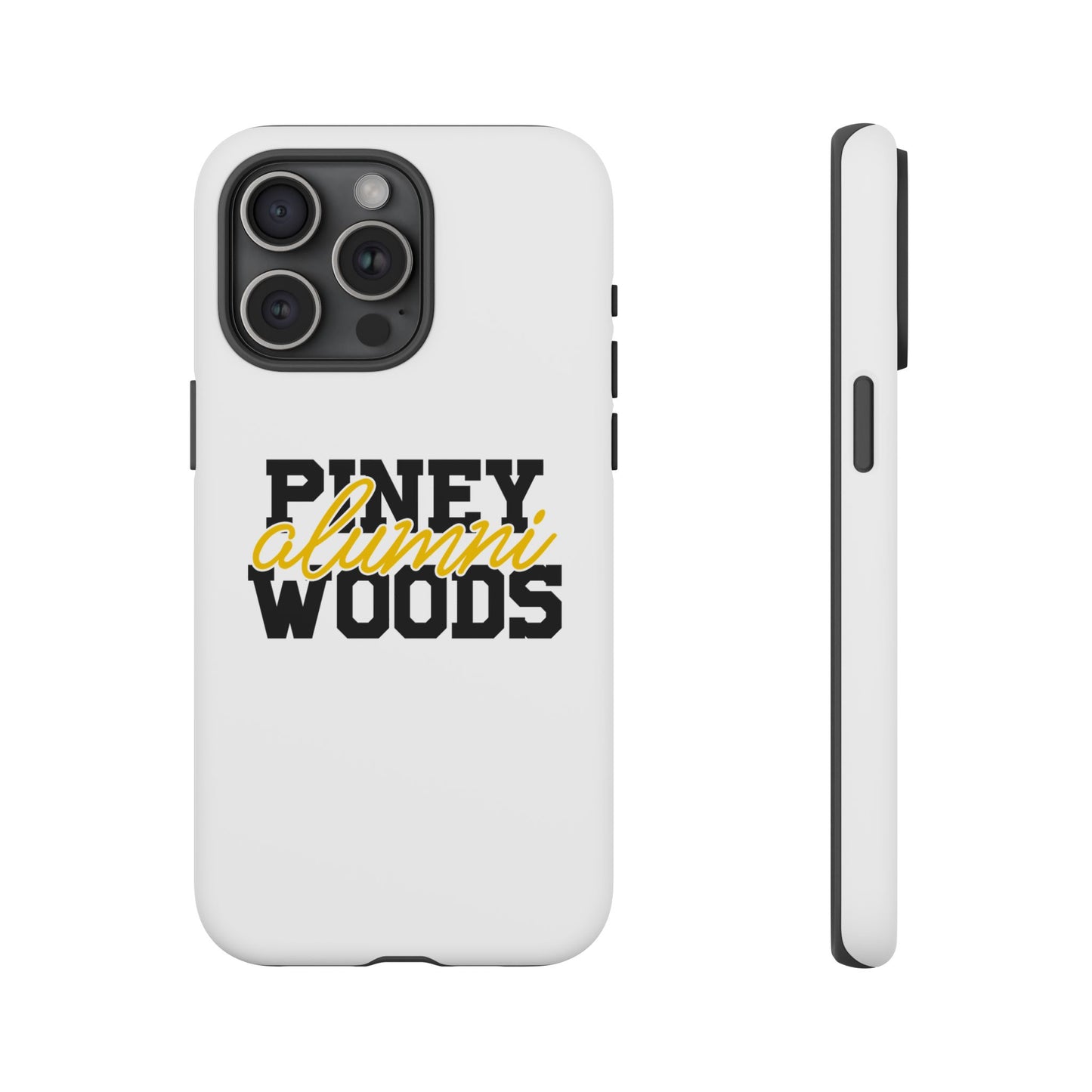 iPhone Cases - Piney Woods Tough Cases (White)