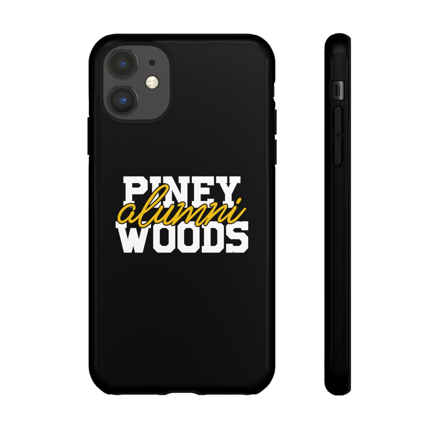 iPhone Cases - Piney Woods Tough Cases (Black)