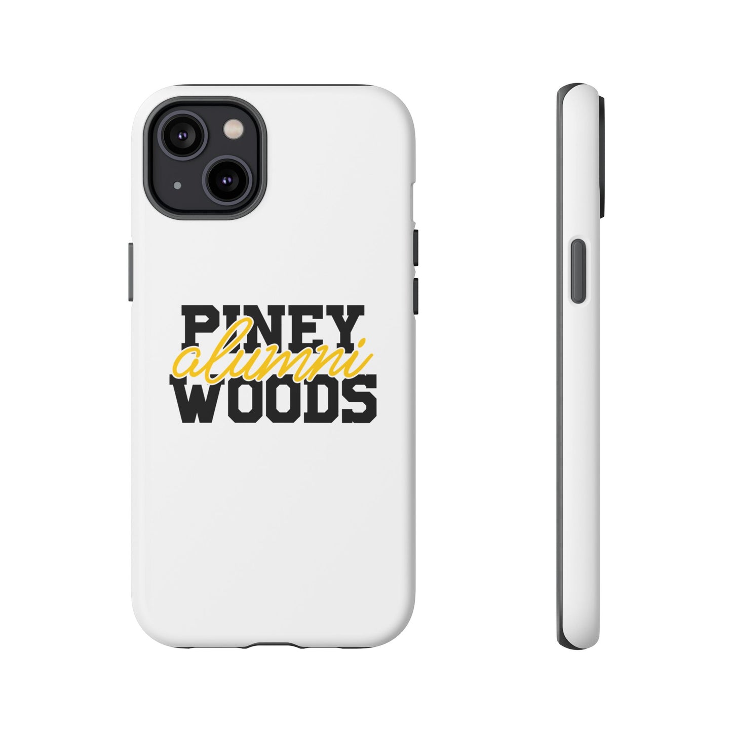 iPhone Cases - Piney Woods Tough Cases (White)