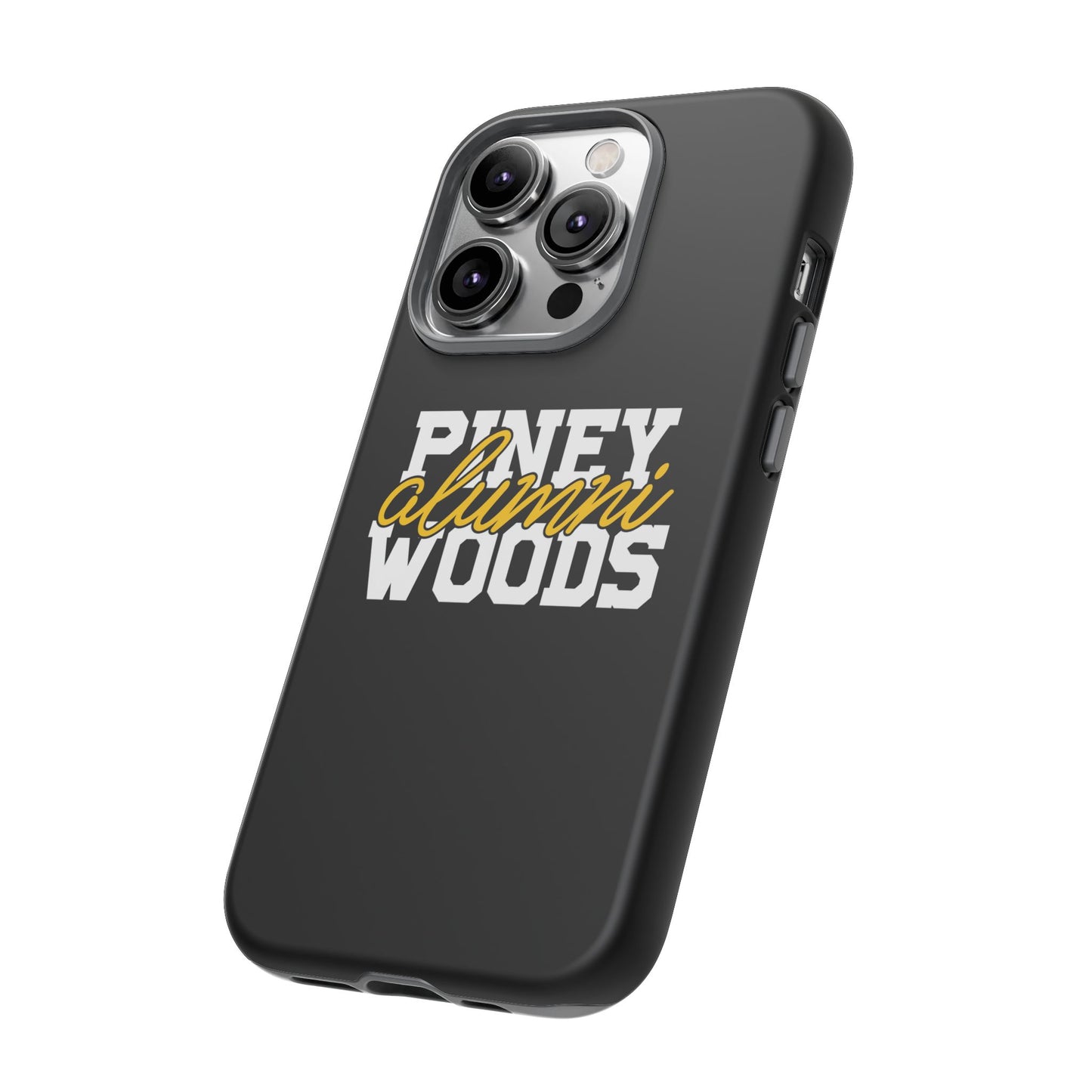 iPhone Cases - Piney Woods Tough Cases (Black)