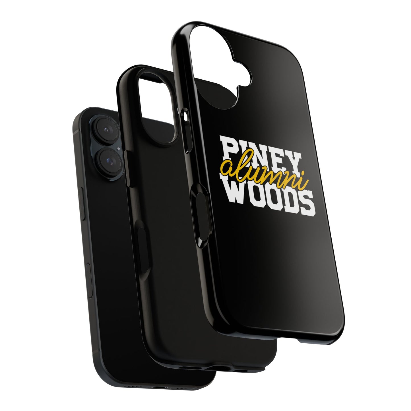 iPhone Cases - Piney Woods Tough Cases (Black)