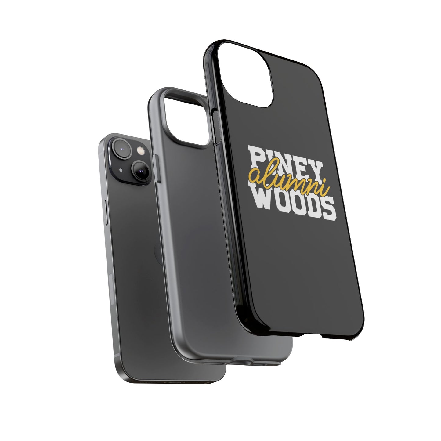 iPhone Cases - Piney Woods Tough Cases (Black)