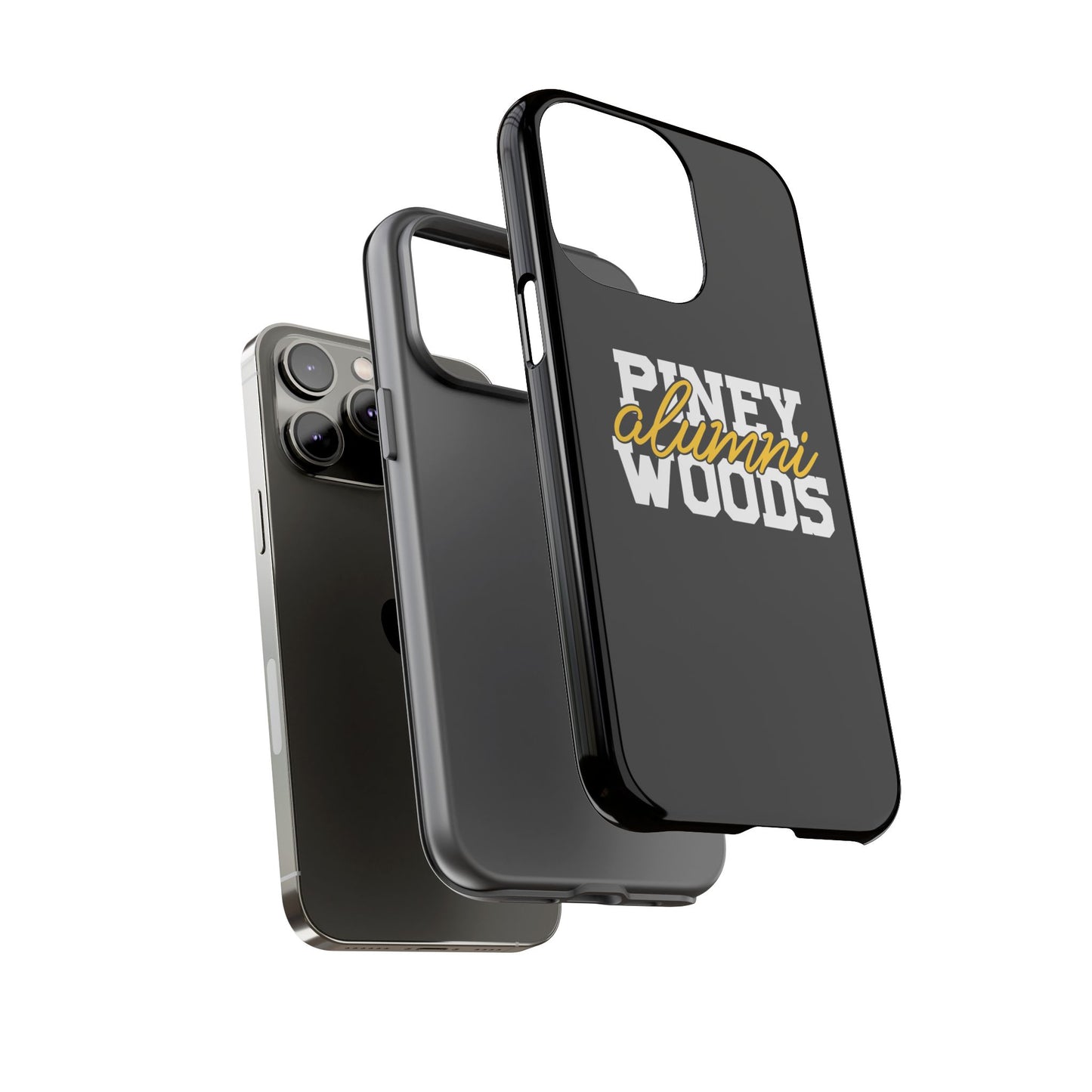 iPhone Cases - Piney Woods Tough Cases (Black)