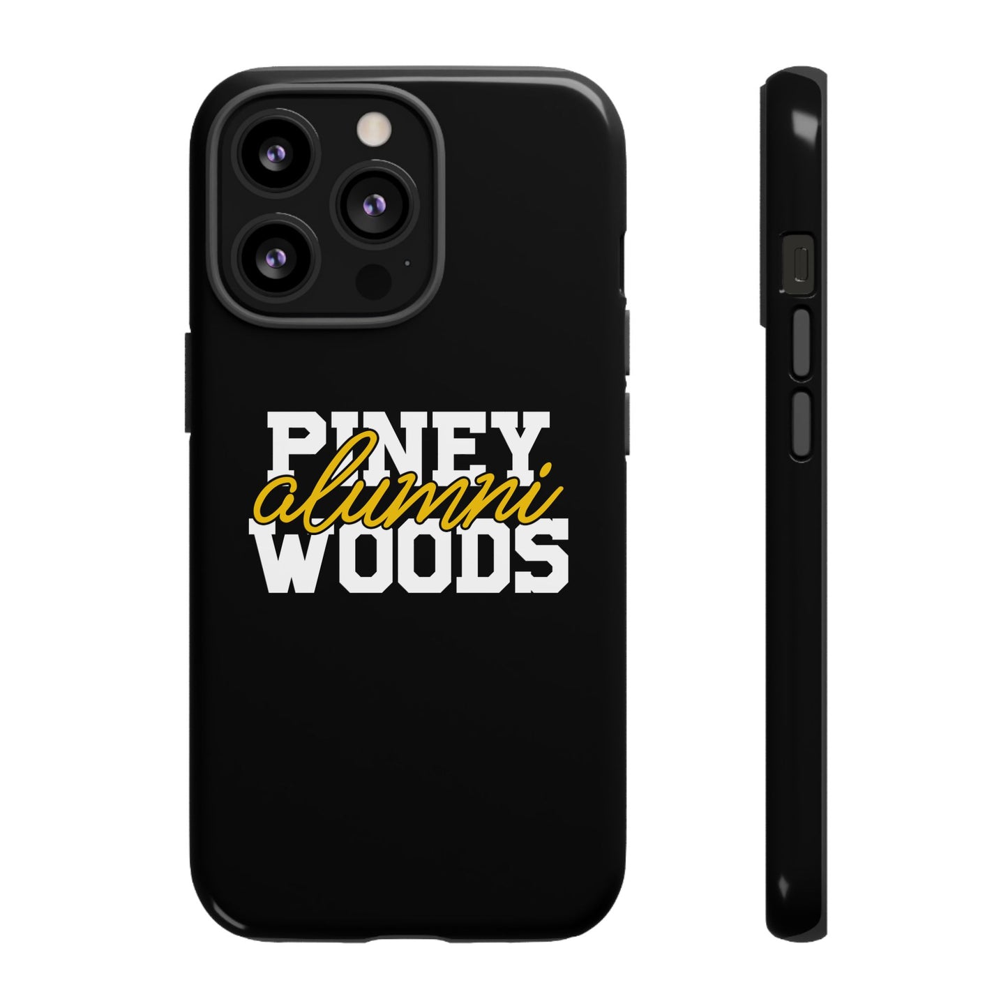 iPhone Cases - Piney Woods Tough Cases (Black)