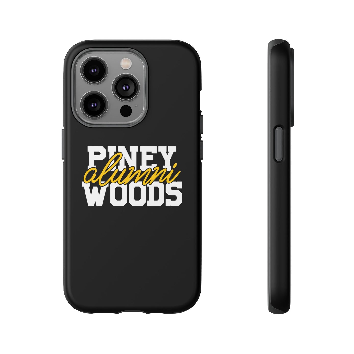 iPhone Cases - Piney Woods Tough Cases (Black)