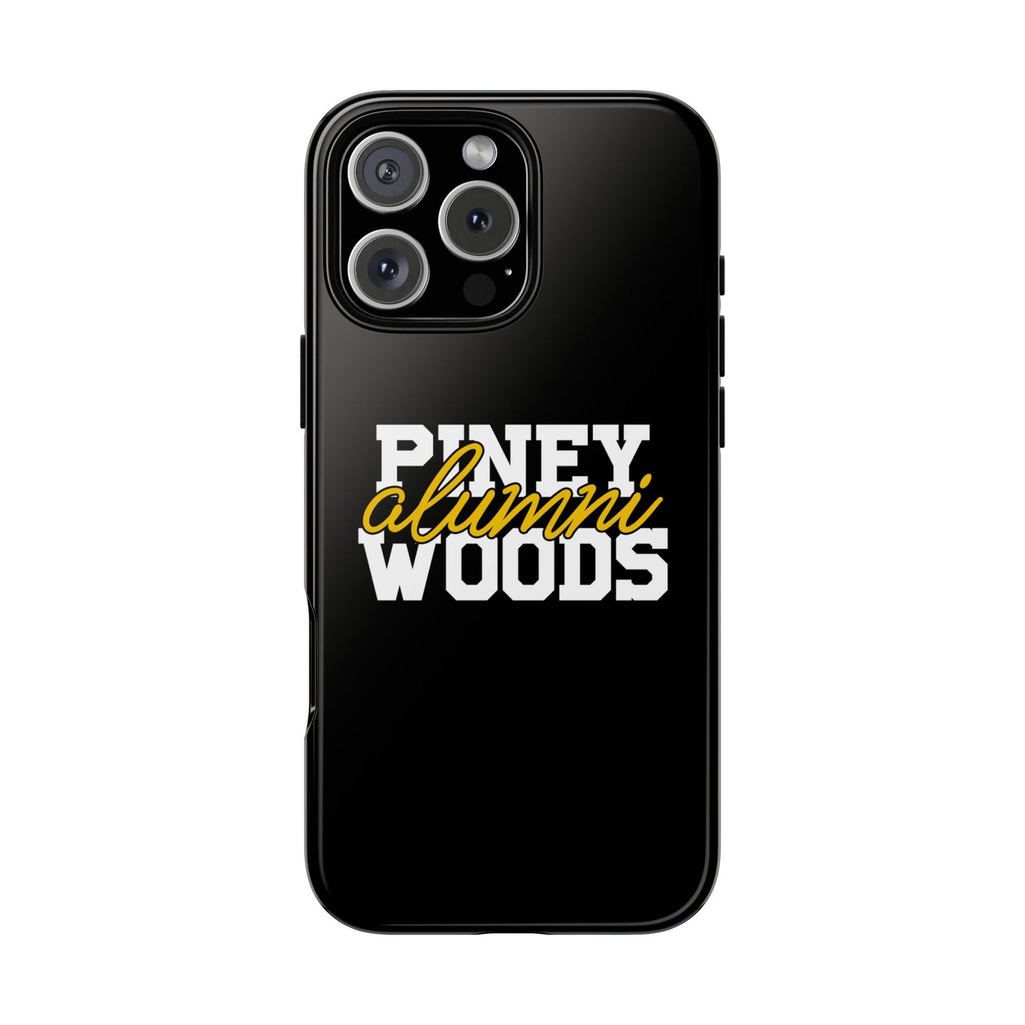 iPhone Cases - Piney Woods Tough Cases (Black)