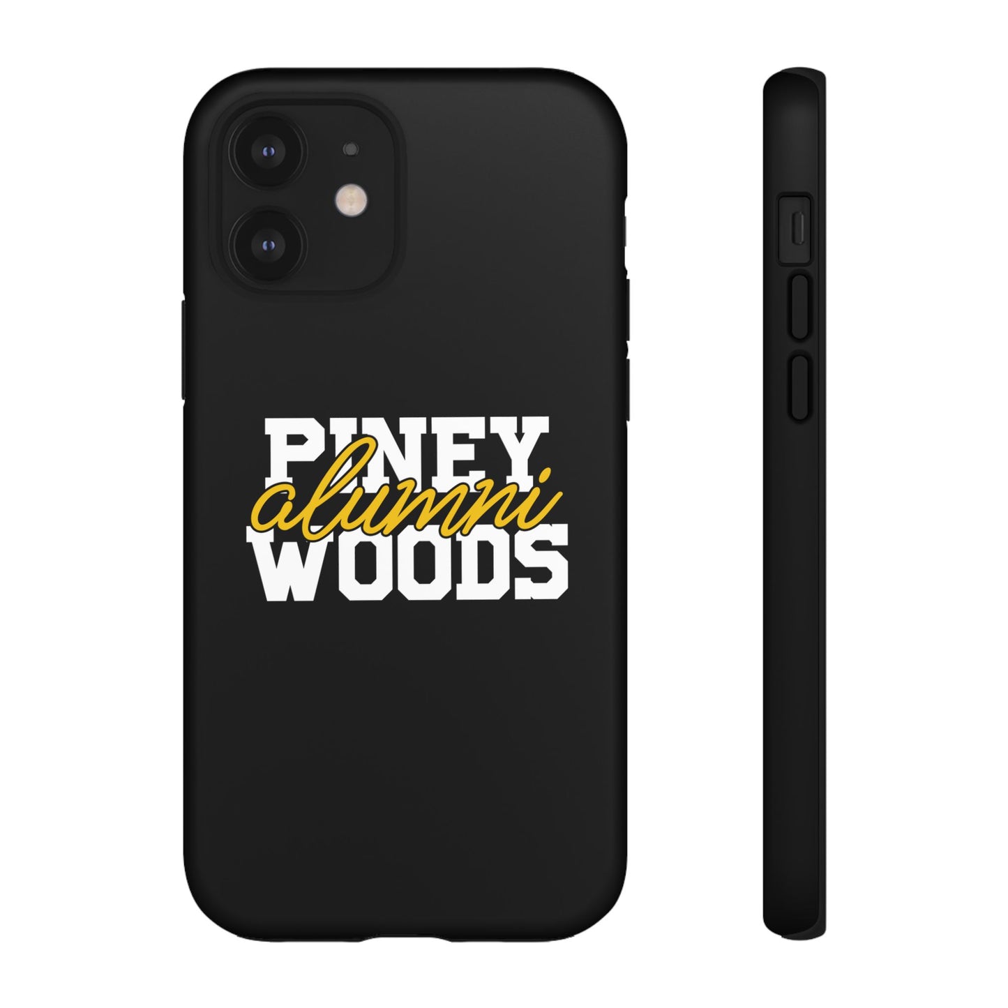 iPhone Cases - Piney Woods Tough Cases (Black)