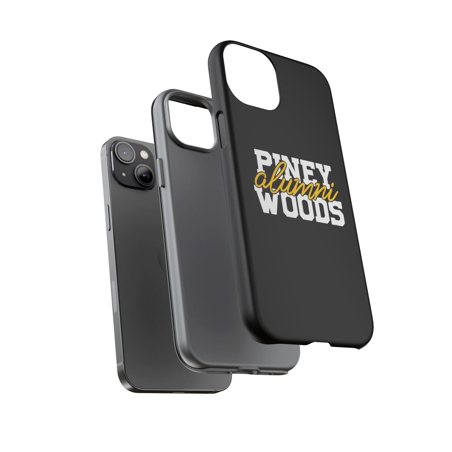 iPhone Cases - Piney Woods Tough Cases (Black)