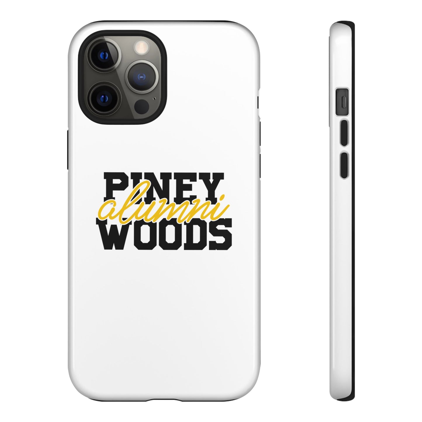 iPhone Cases - Piney Woods Tough Cases (White)