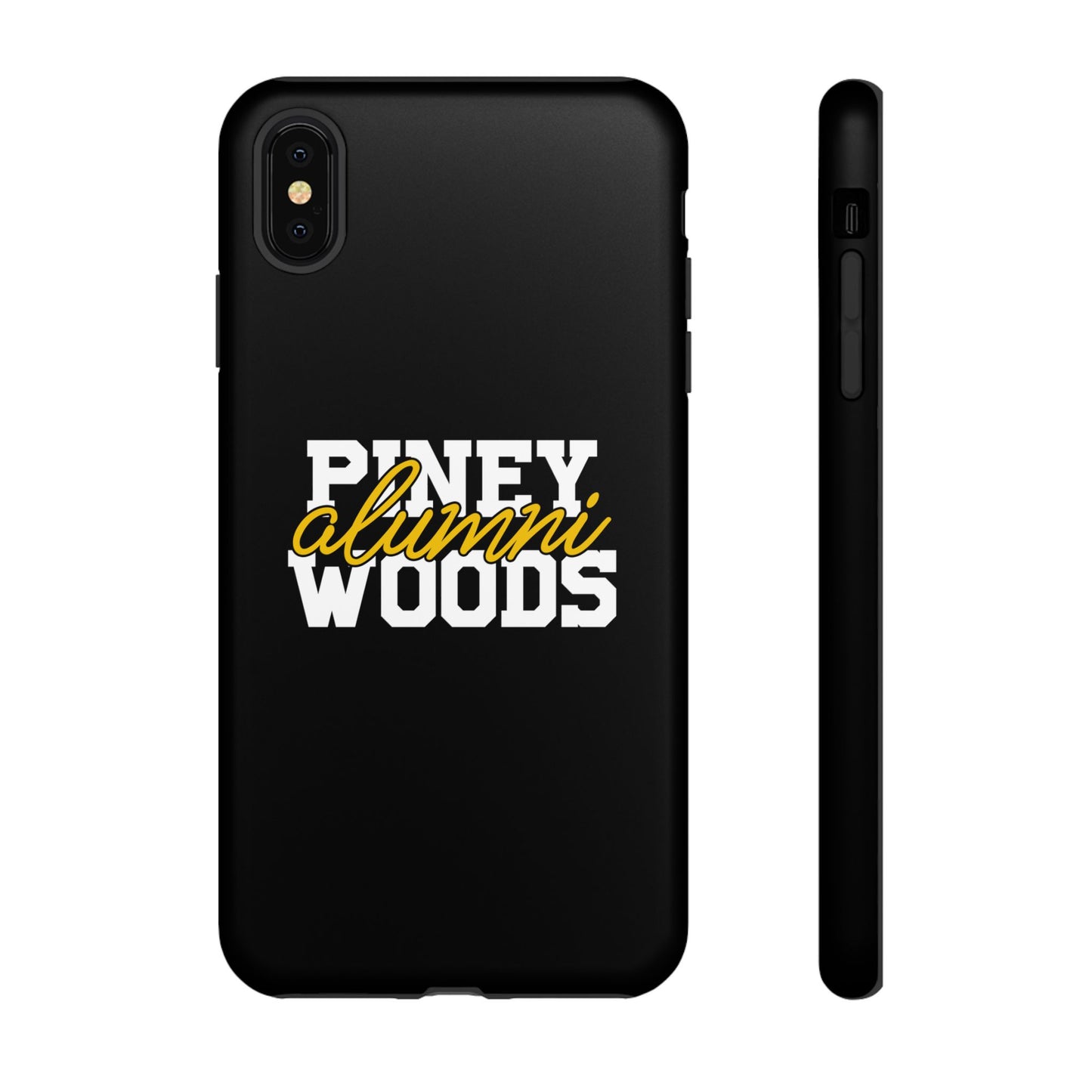 iPhone Cases - Piney Woods Tough Cases (Black)