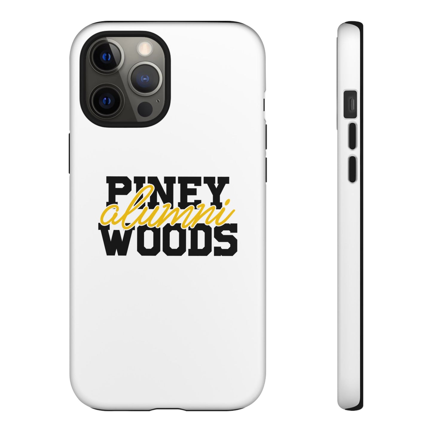 iPhone Cases - Piney Woods Tough Cases (White)