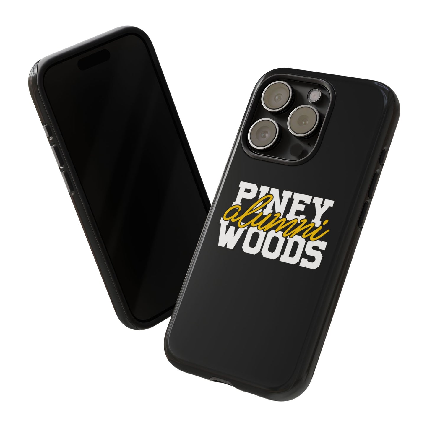 iPhone Cases - Piney Woods Tough Cases (Black)