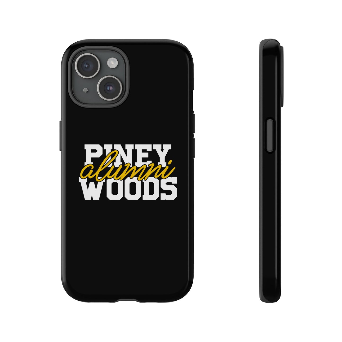 iPhone Cases - Piney Woods Tough Cases (Black)