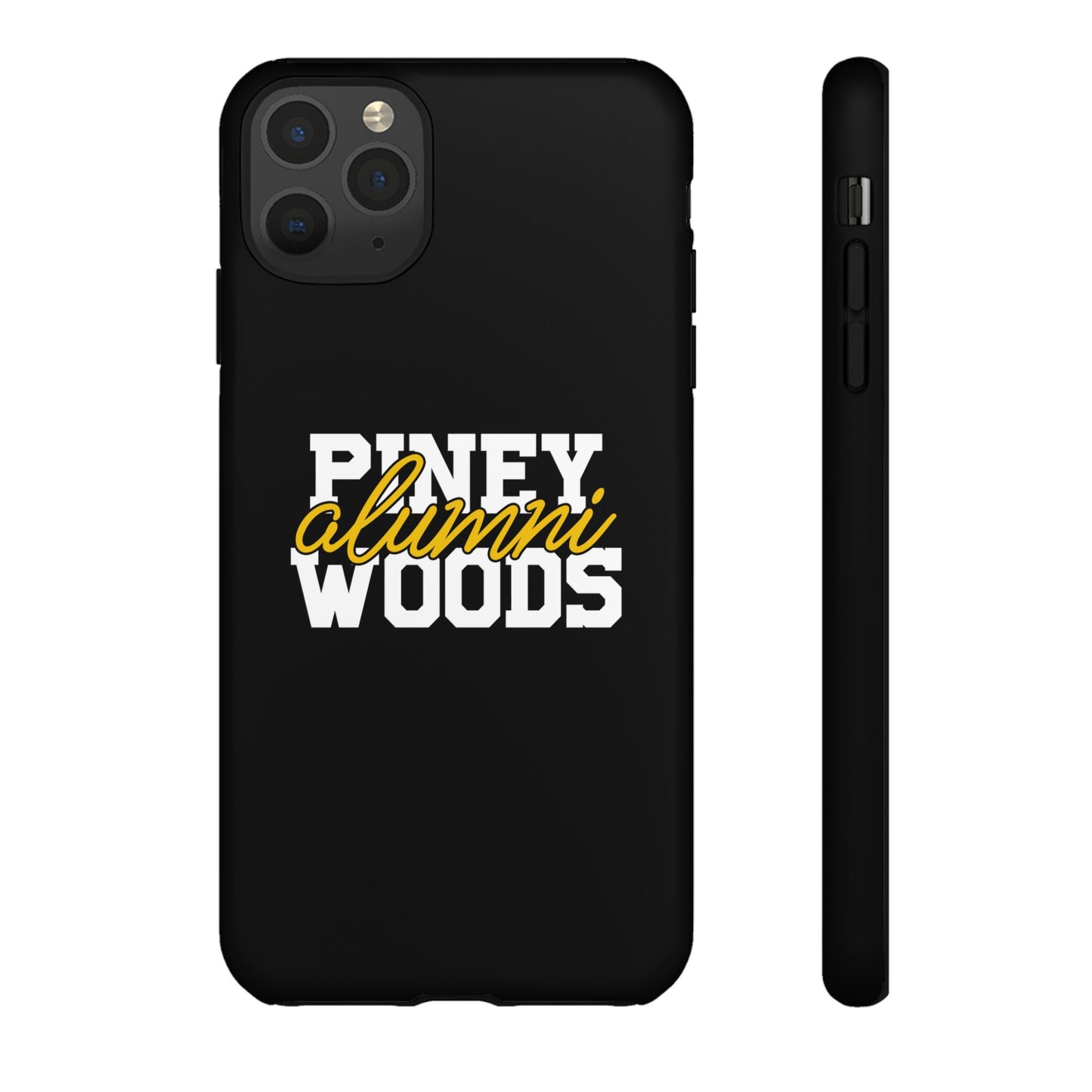 iPhone Cases - Piney Woods Tough Cases (Black)