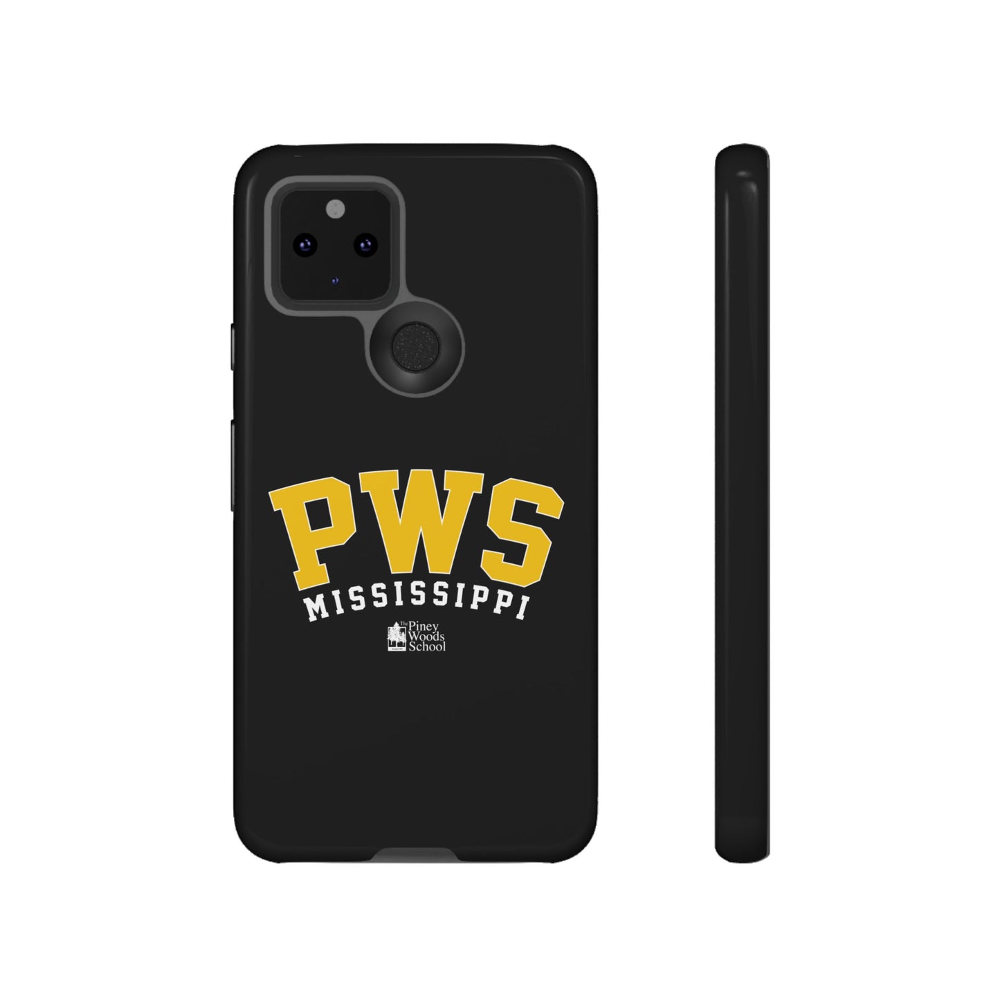 Google Pixel Tough Cases - Piney Woods Design (Black)