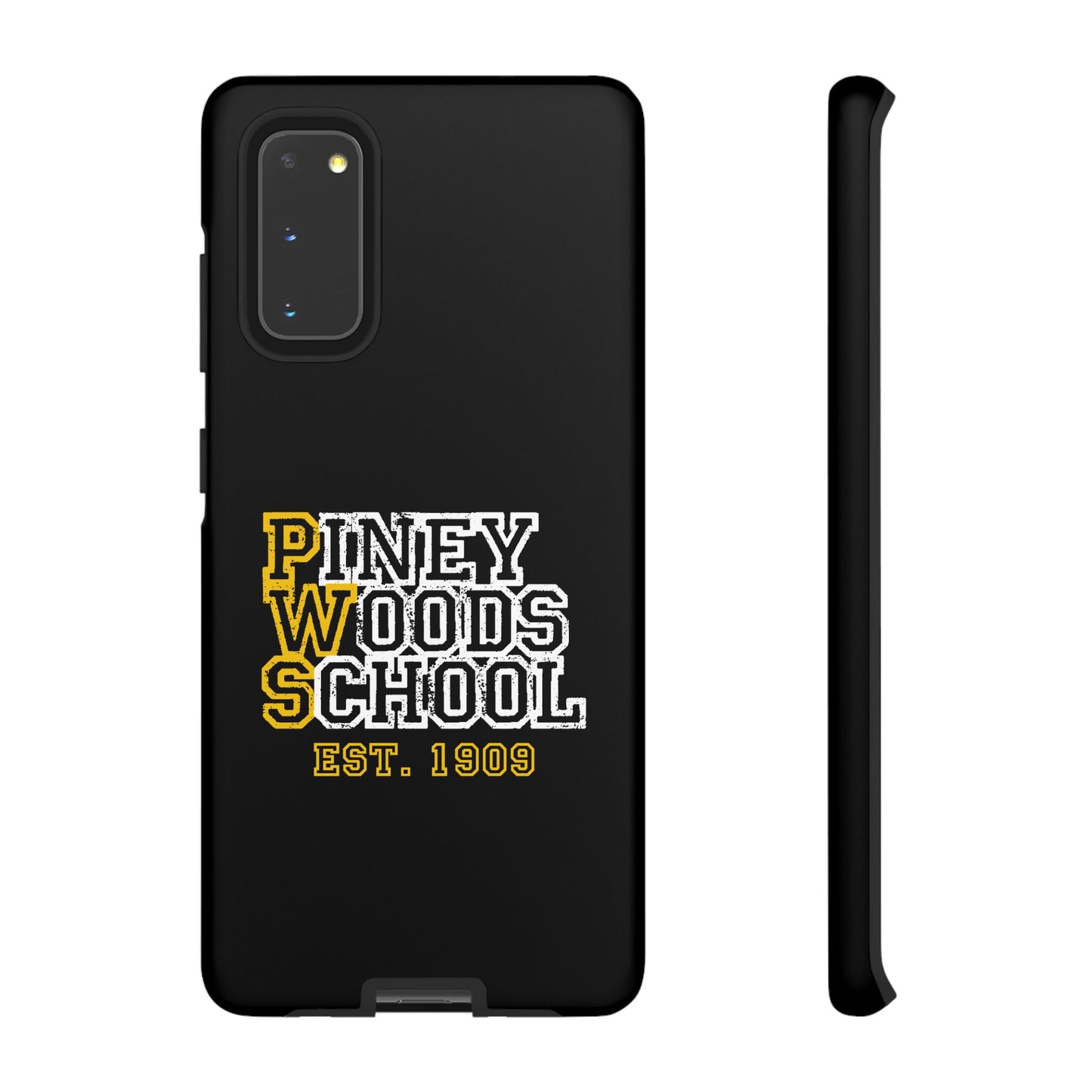 Samsung Galaxy Tough Cases - Piney Woods Design (Black)