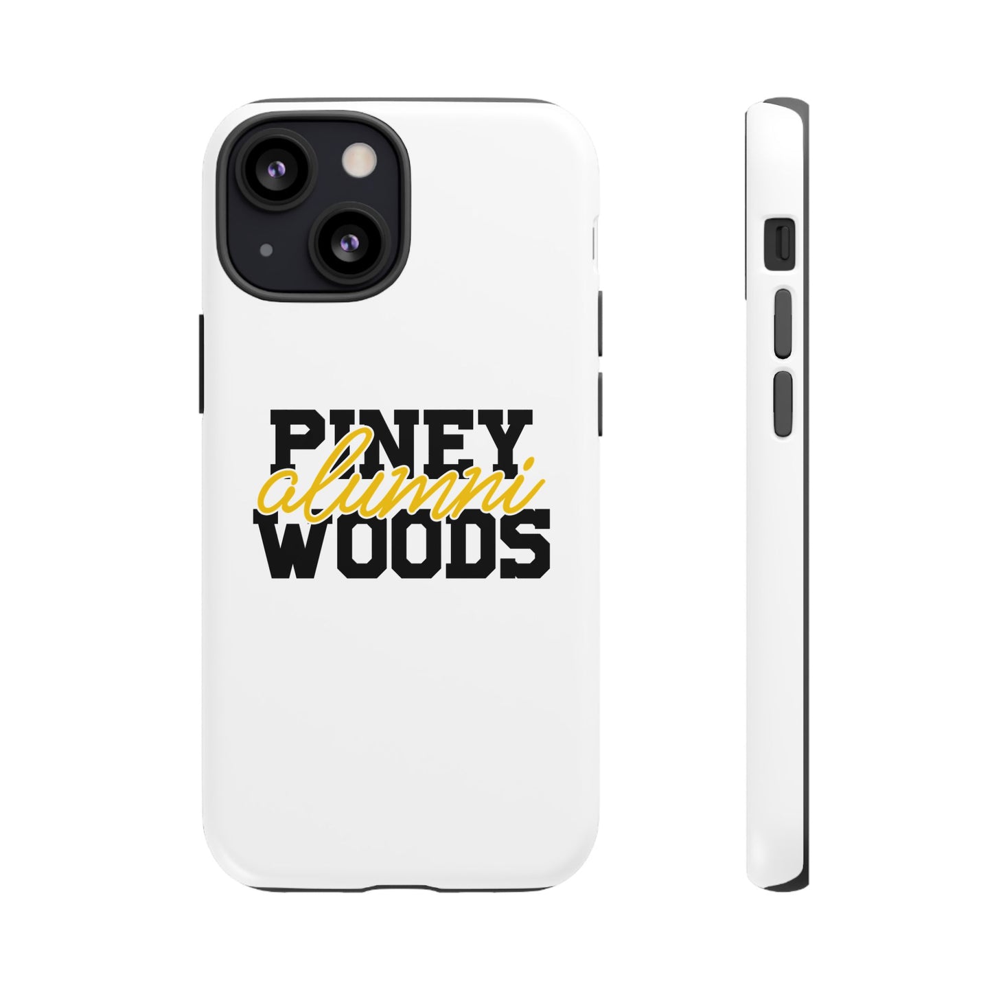 iPhone Cases - Piney Woods Tough Cases (White)