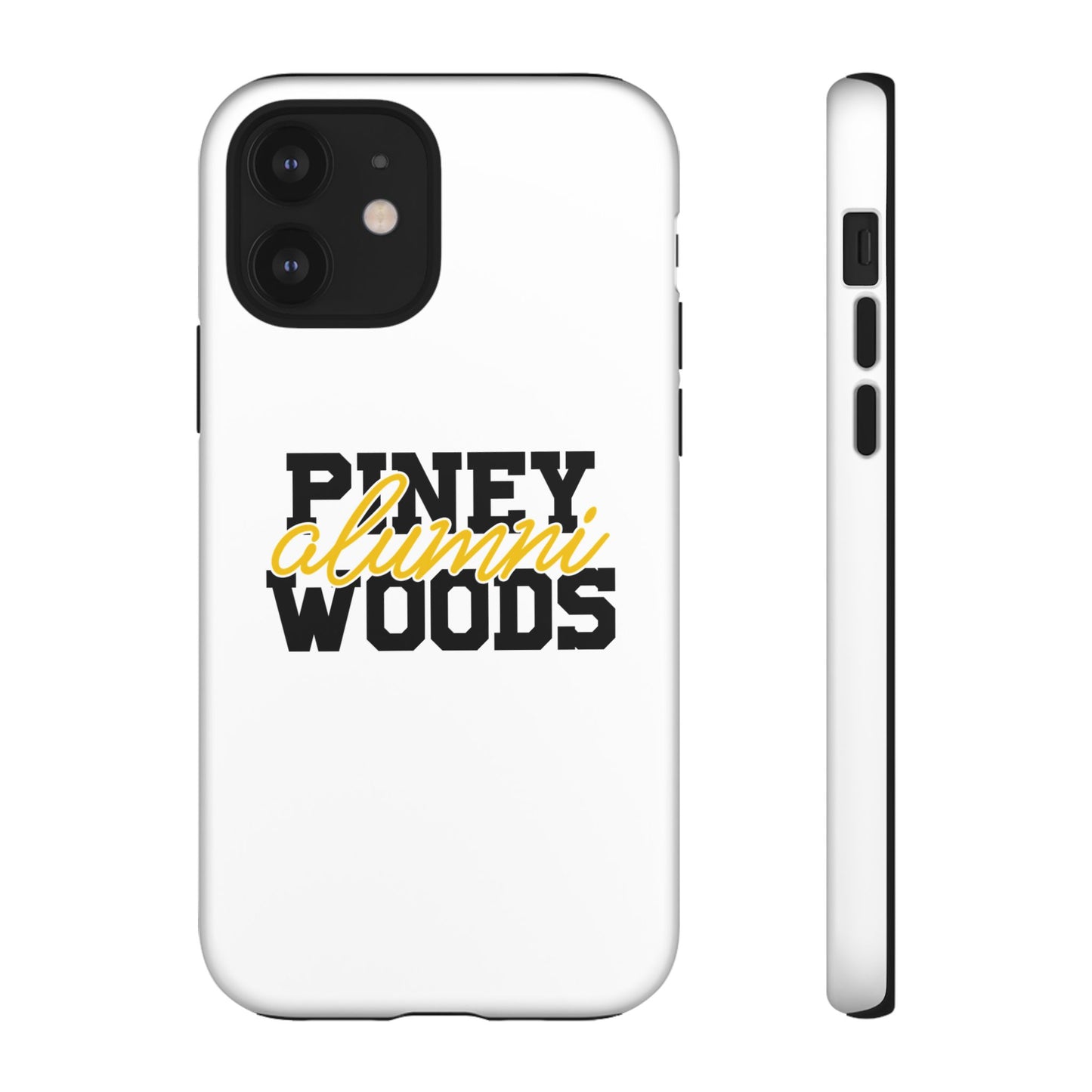 iPhone Cases - Piney Woods Tough Cases (White)