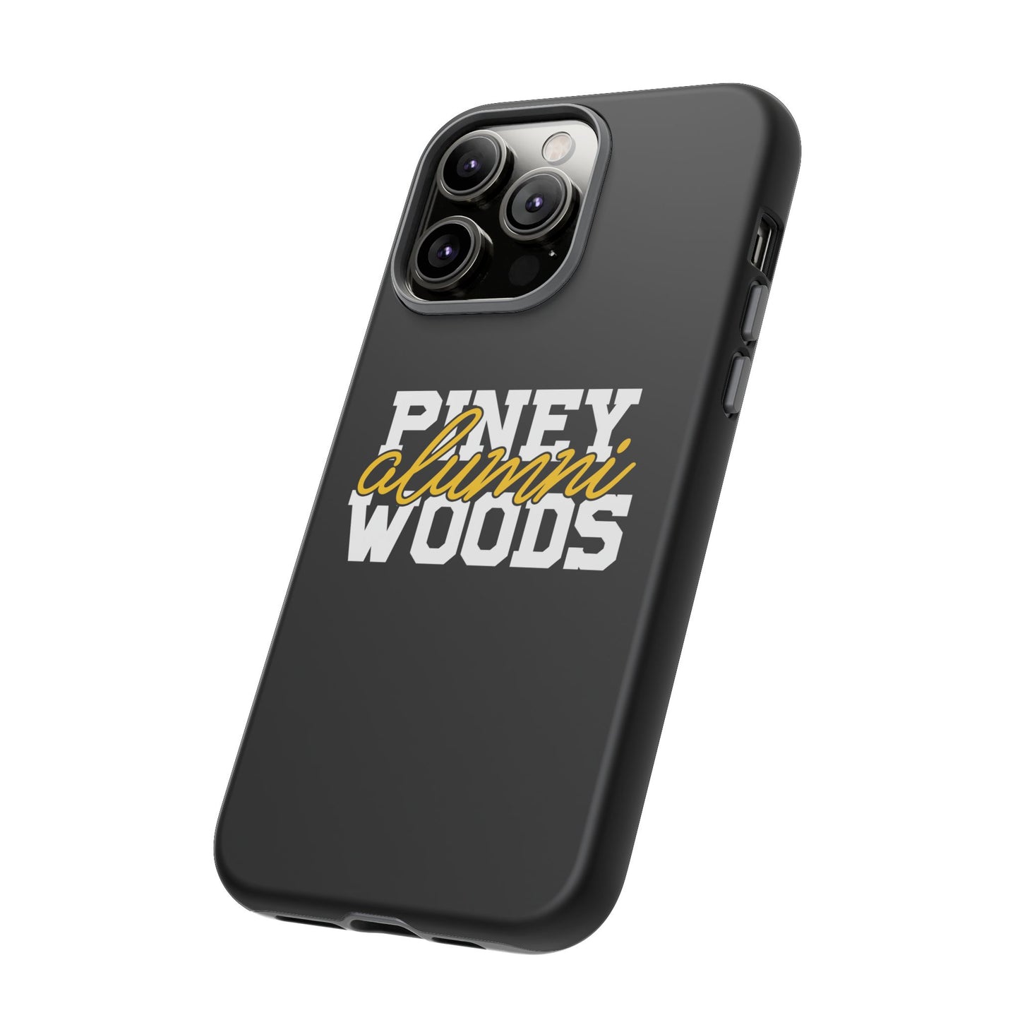 iPhone Cases - Piney Woods Tough Cases (Black)