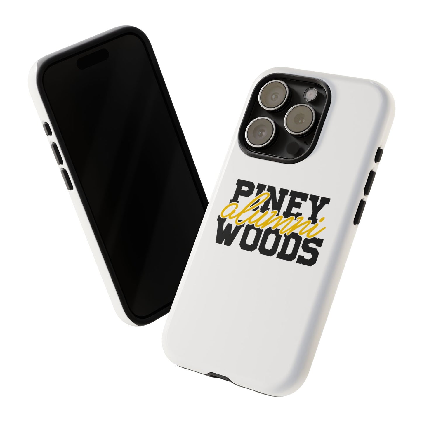 iPhone Cases - Piney Woods Tough Cases (White)